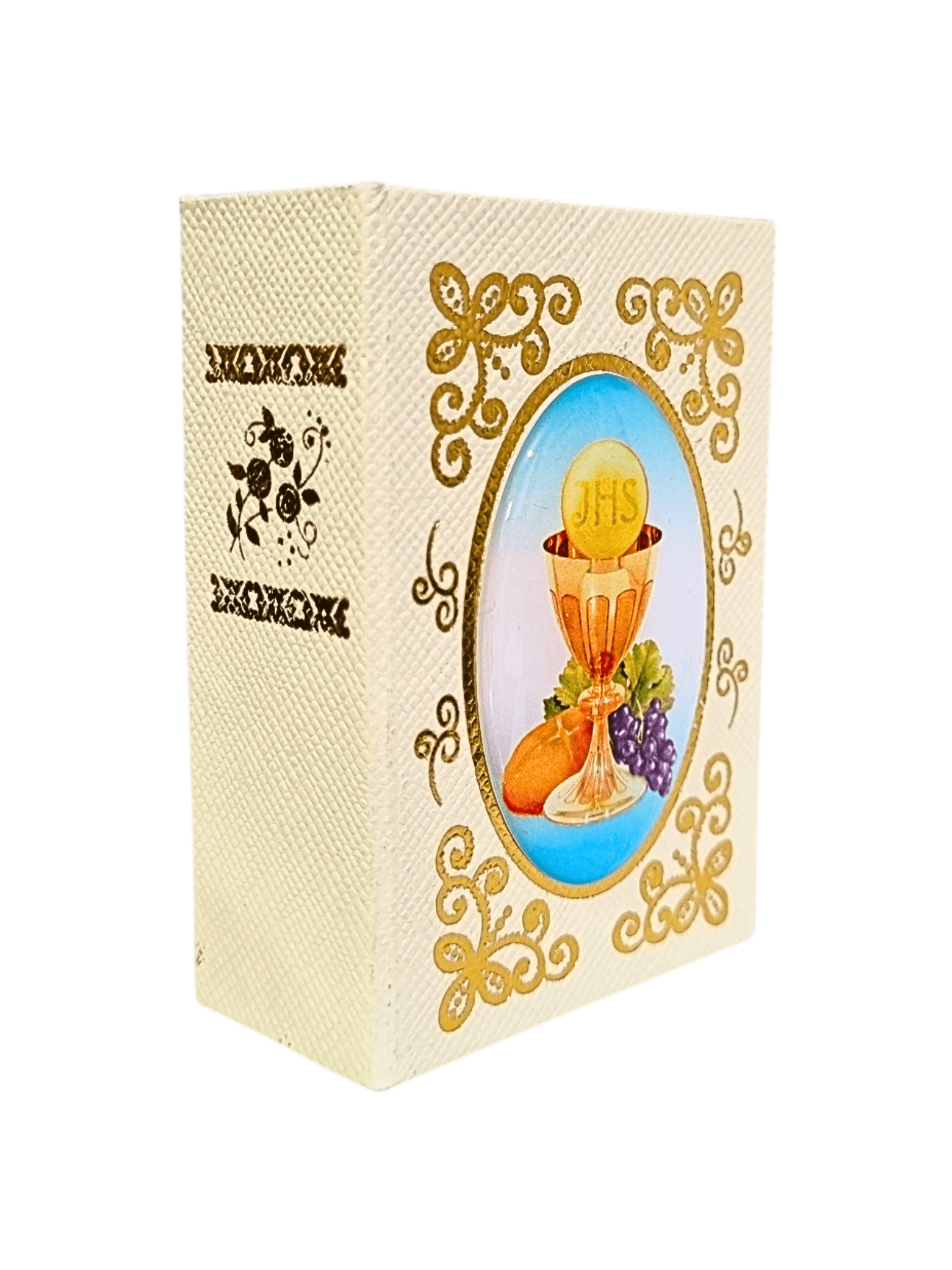 Porta Terço Italiano Primeira Comunhão-TerraCotta Arte Sacra