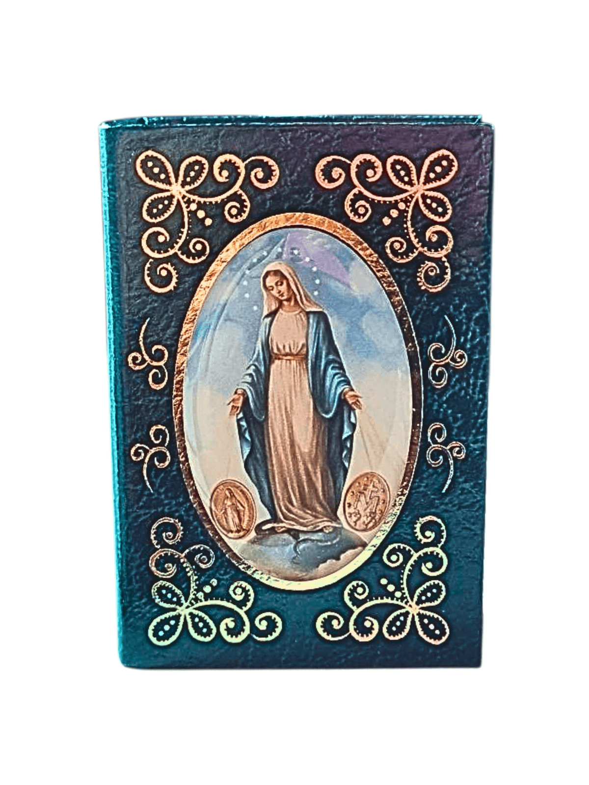 Porta Terço Italiano de Nossa Senhora das Graças-TerraCotta Arte Sacra