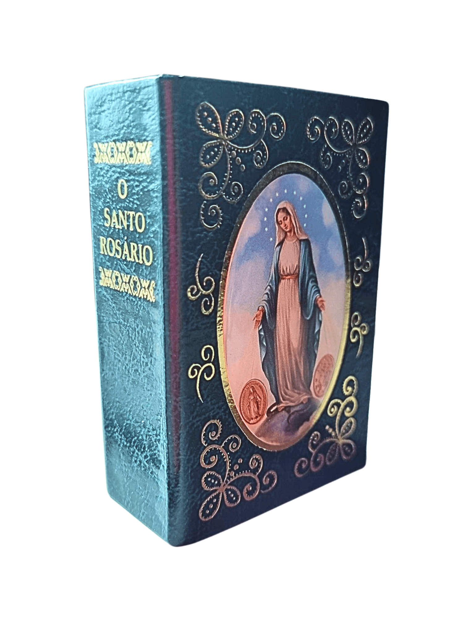 Porta Terço Italiano de Nossa Senhora das Graças-TerraCotta Arte Sacra