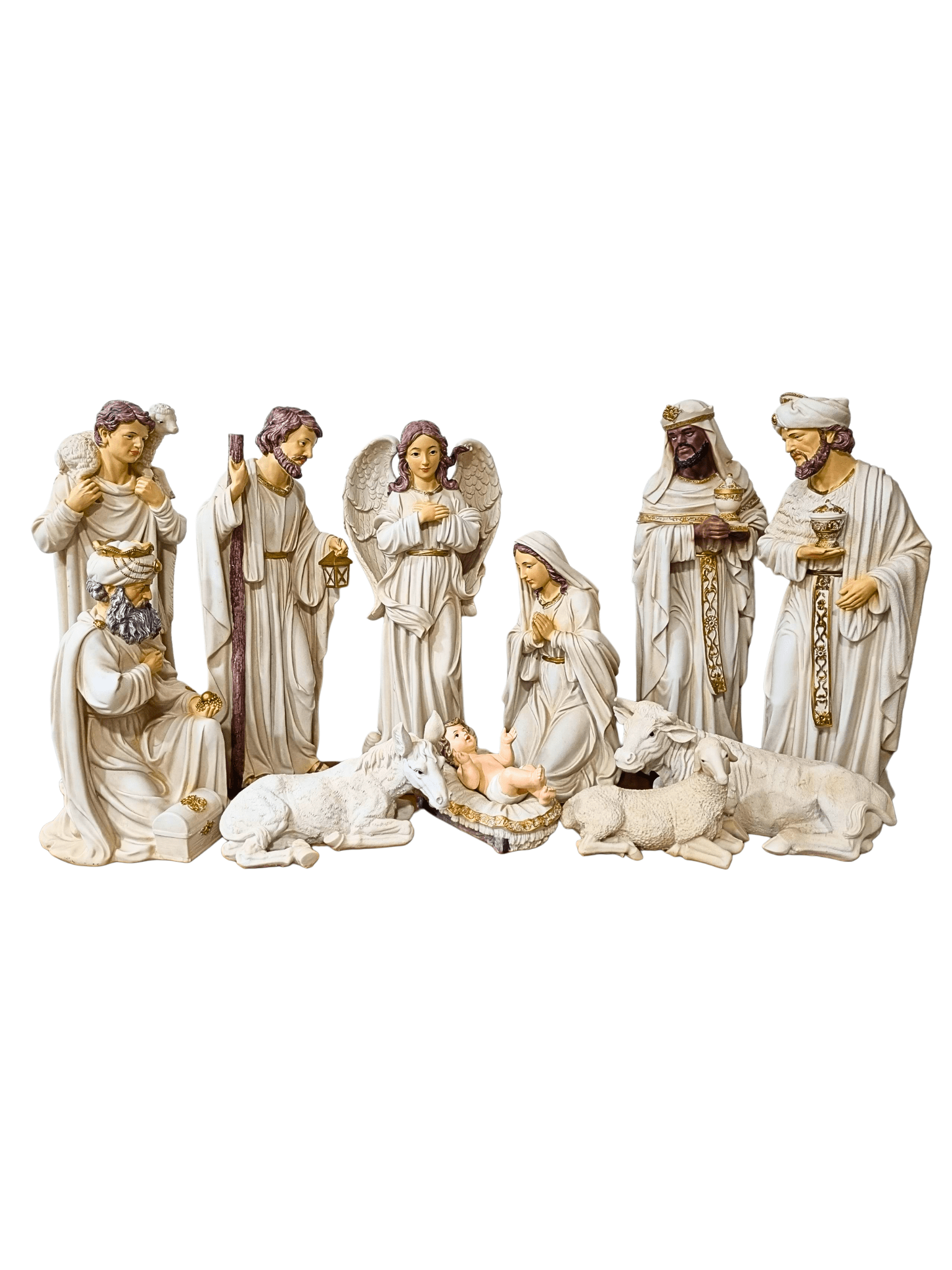 Presépio 11 peças em Resina 60 cm-TerraCotta Arte Sacra