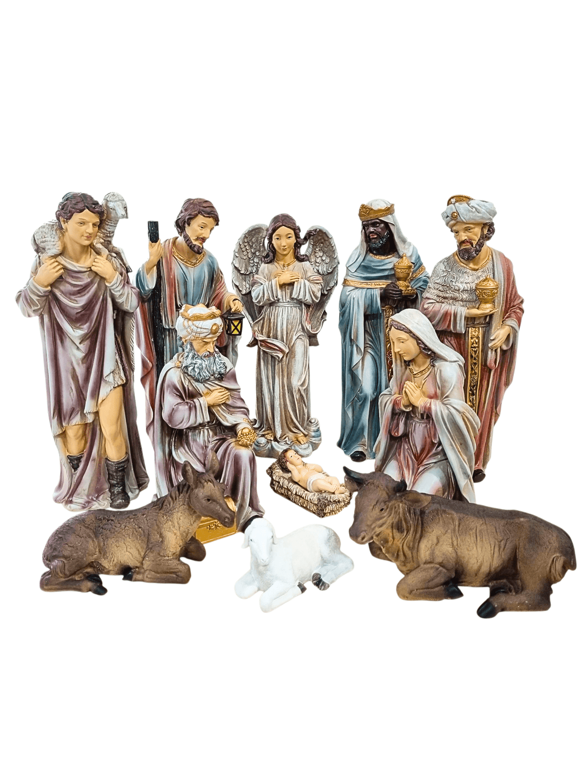 Presépio Completo com 11 peças e 45 cm-TerraCotta Arte Sacra