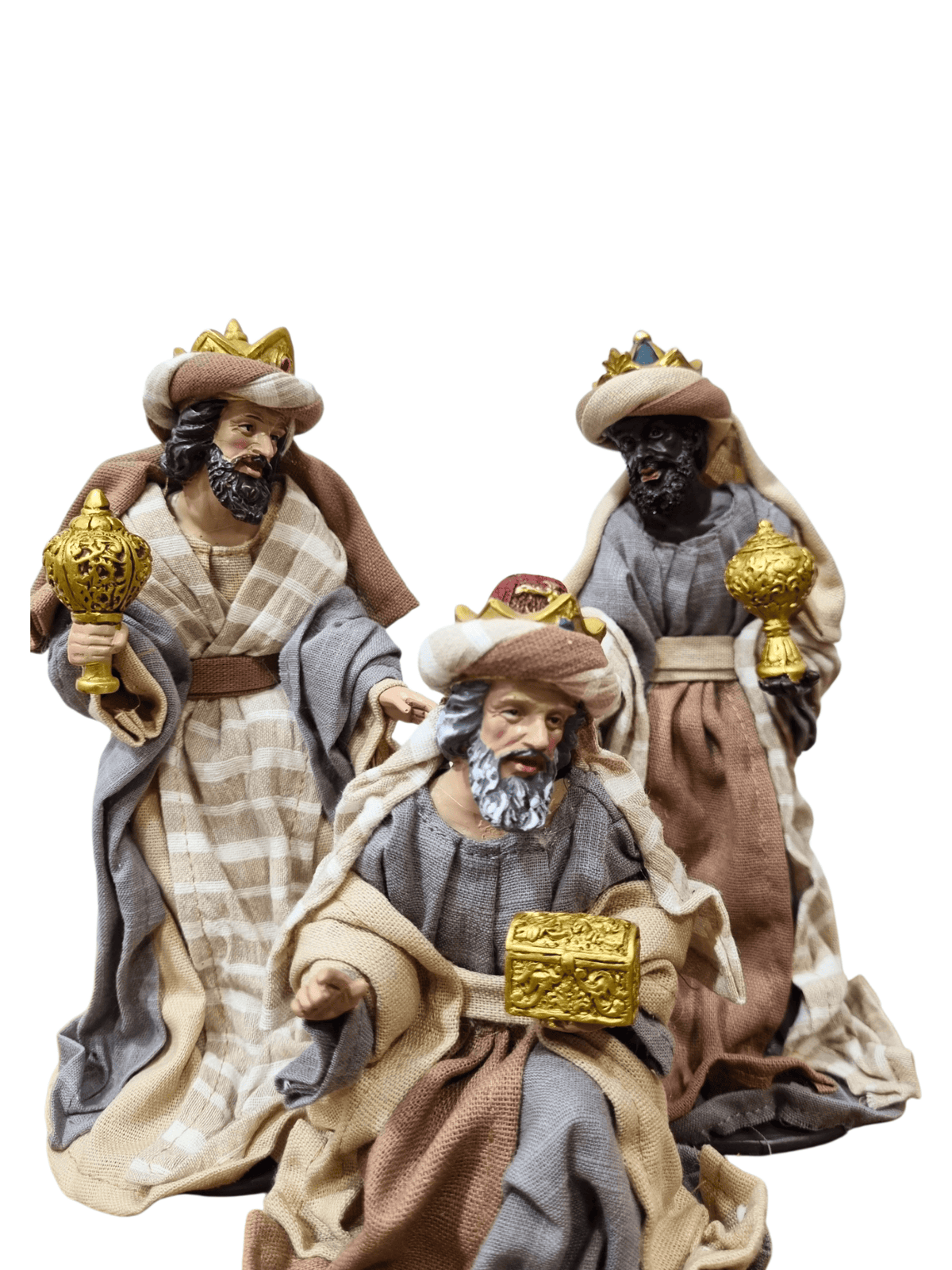 Presépio Estilo Napolitano 20 cm 11 Peças-TerraCotta Arte Sacra