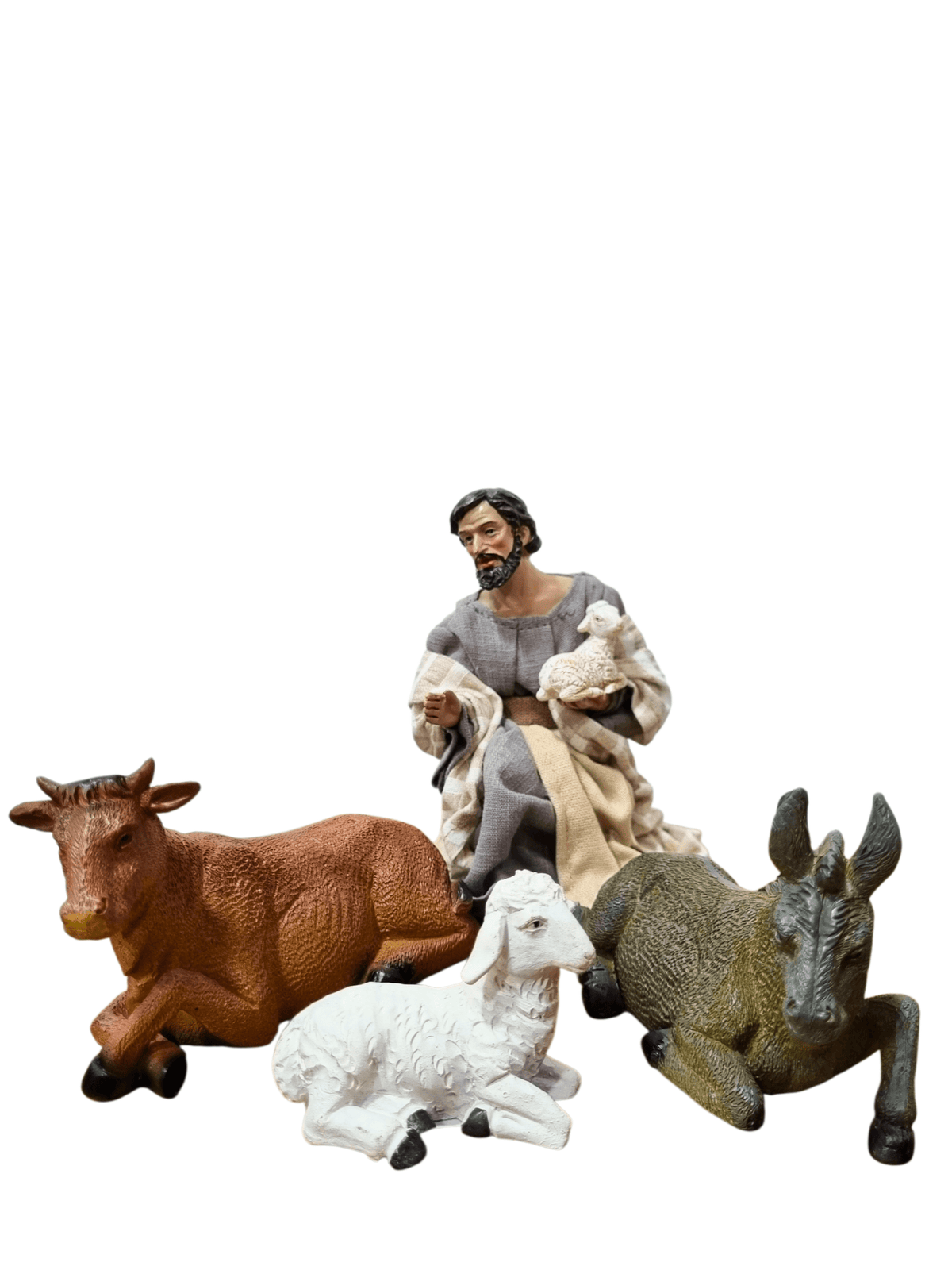 Presépio Estilo Napolitano 20 cm 11 Peças-TerraCotta Arte Sacra