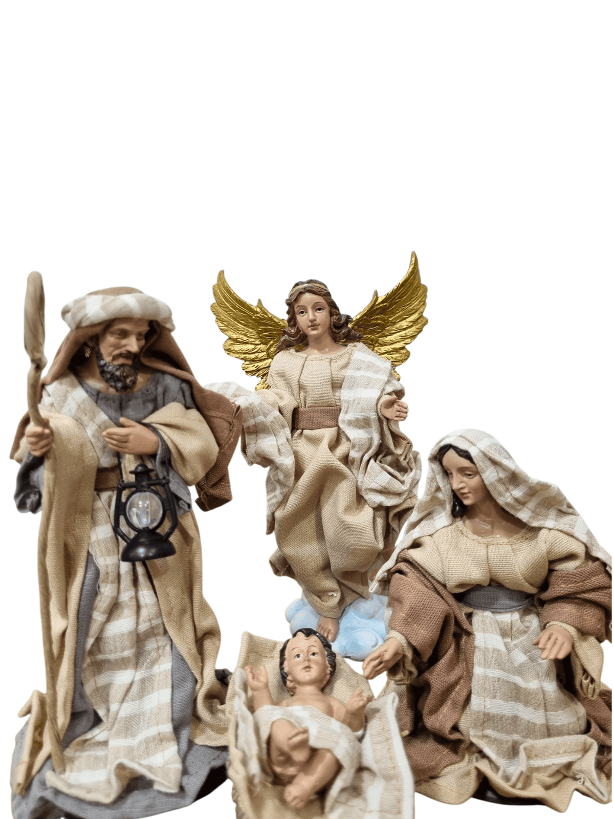 Presépio Estilo Napolitano 30 cm 11 Peças-TerraCotta Arte Sacra
