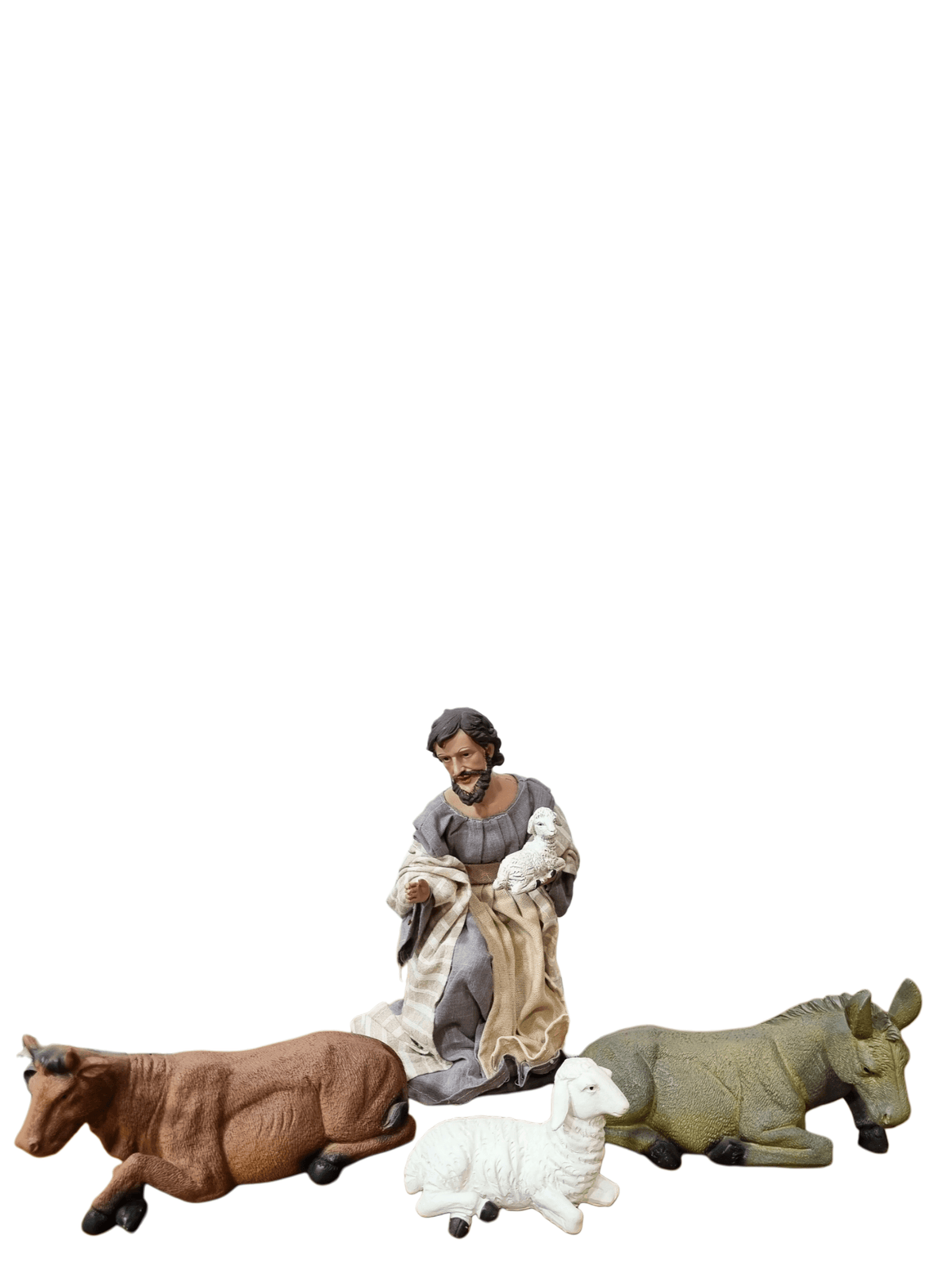 Presépio Estilo Napolitano 30 cm 11 Peças-TerraCotta Arte Sacra