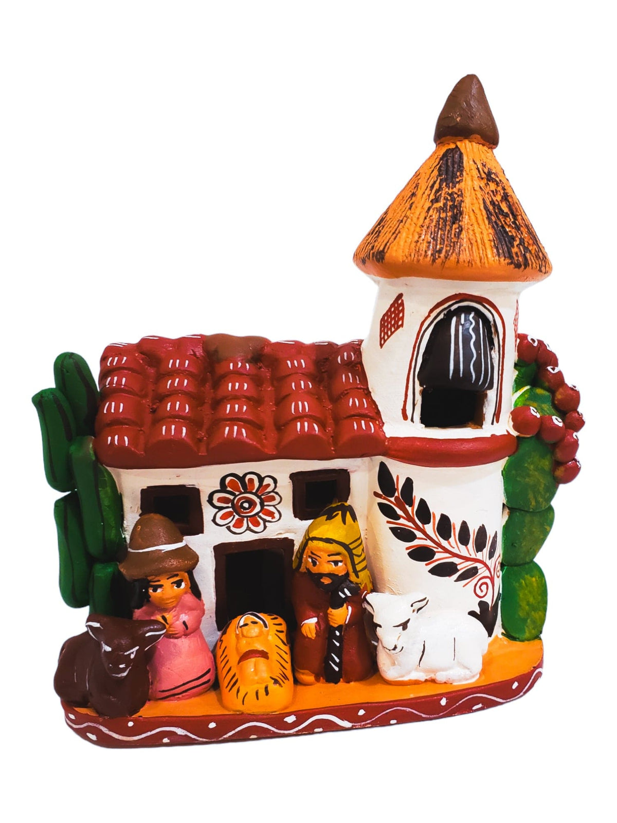 Presépio Peruano de Terracota Igreja-TerraCotta Arte Sacra