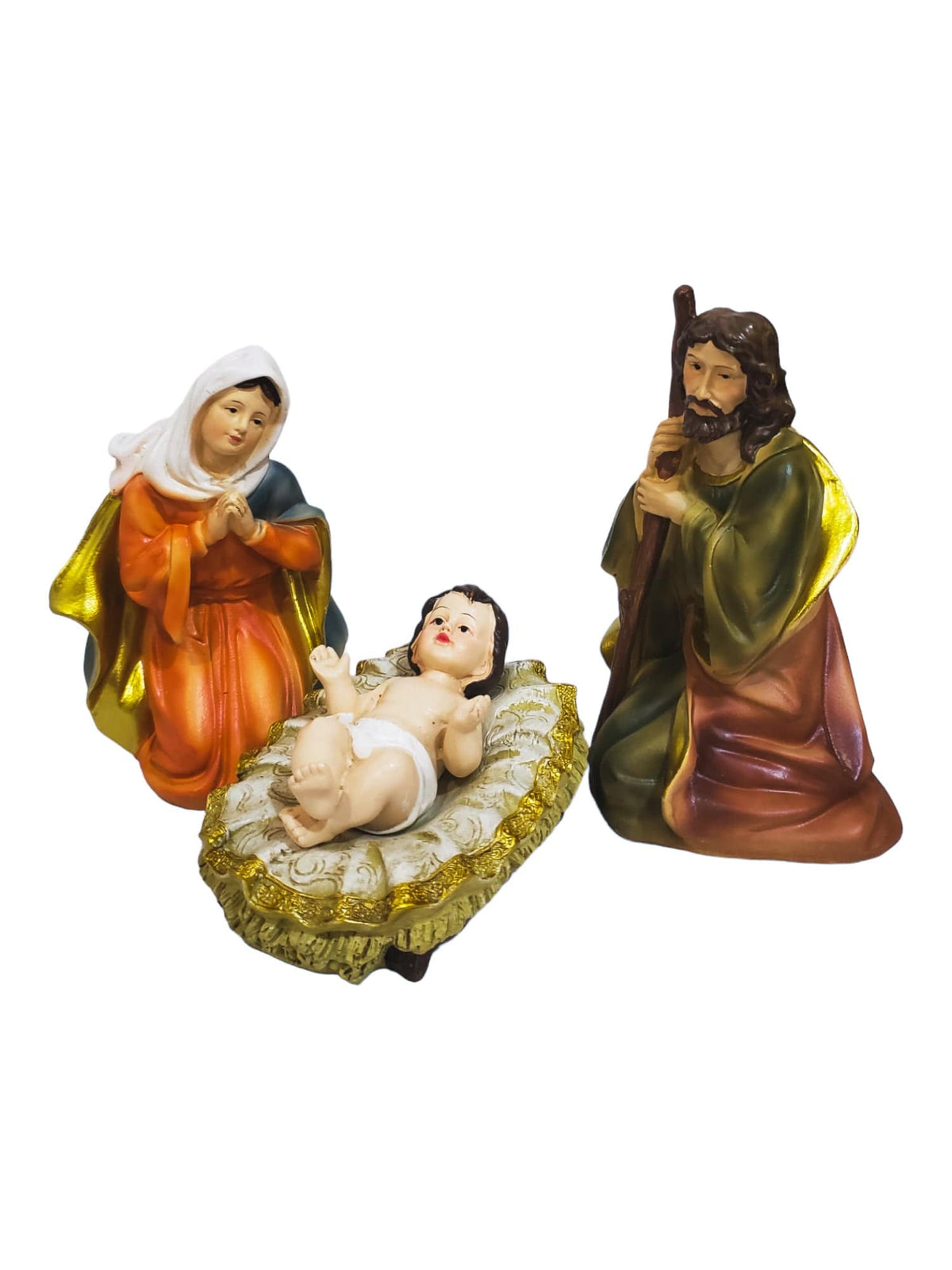Presépio Tradicional 11 peças em Resina 25.5 cm-TerraCotta Arte Sacra