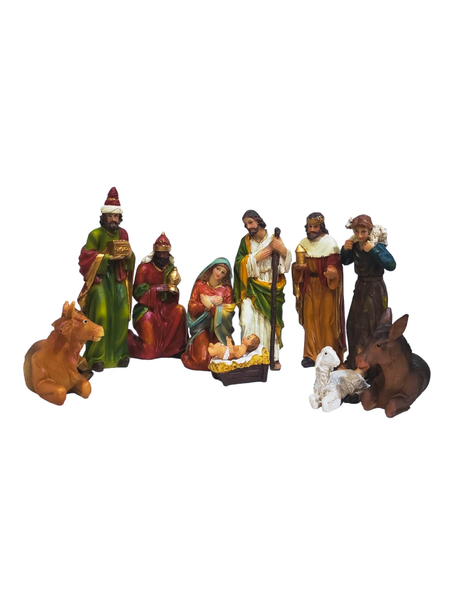 Presépio Tradicional em Resina 19 cm-TerraCotta Arte Sacra