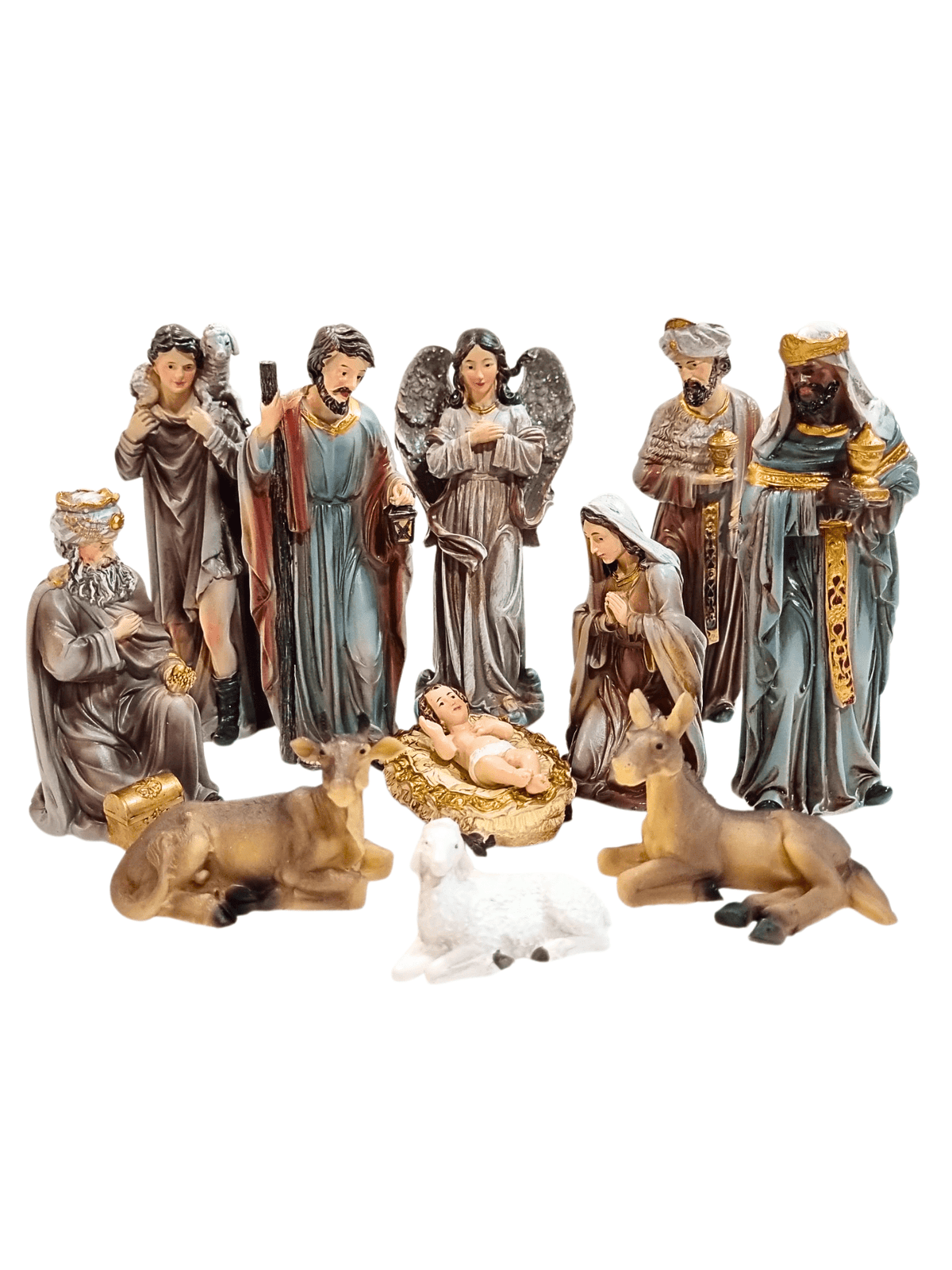 Presépio em Resina 11 Peças 13 cm-TerraCotta Arte Sacra