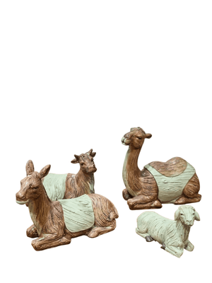 Presépio em Resina 20 cm 12 Peças-TerraCotta Arte Sacra