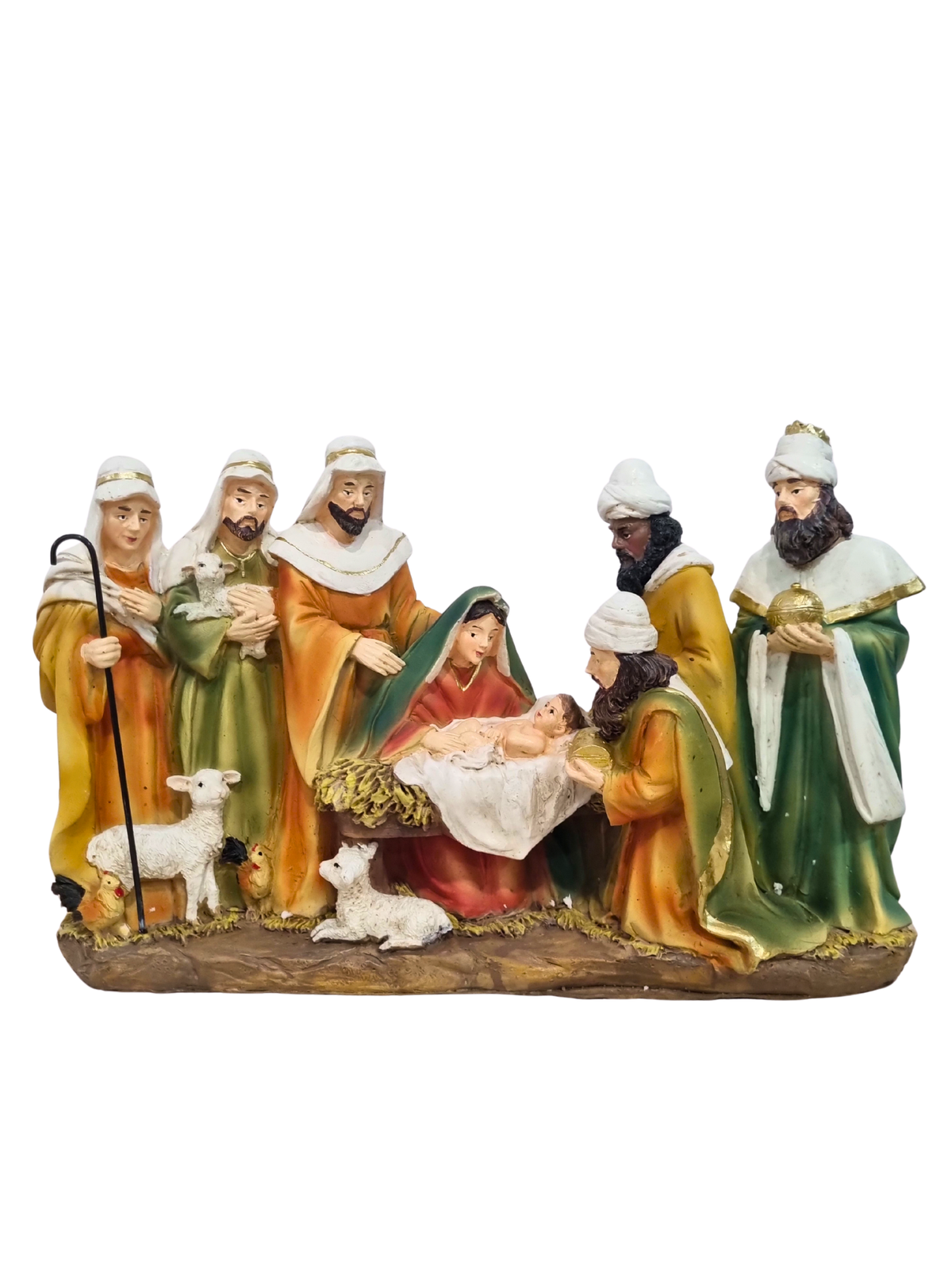 Presépio em Resina 33 x 21 cm-TerraCotta Arte Sacra