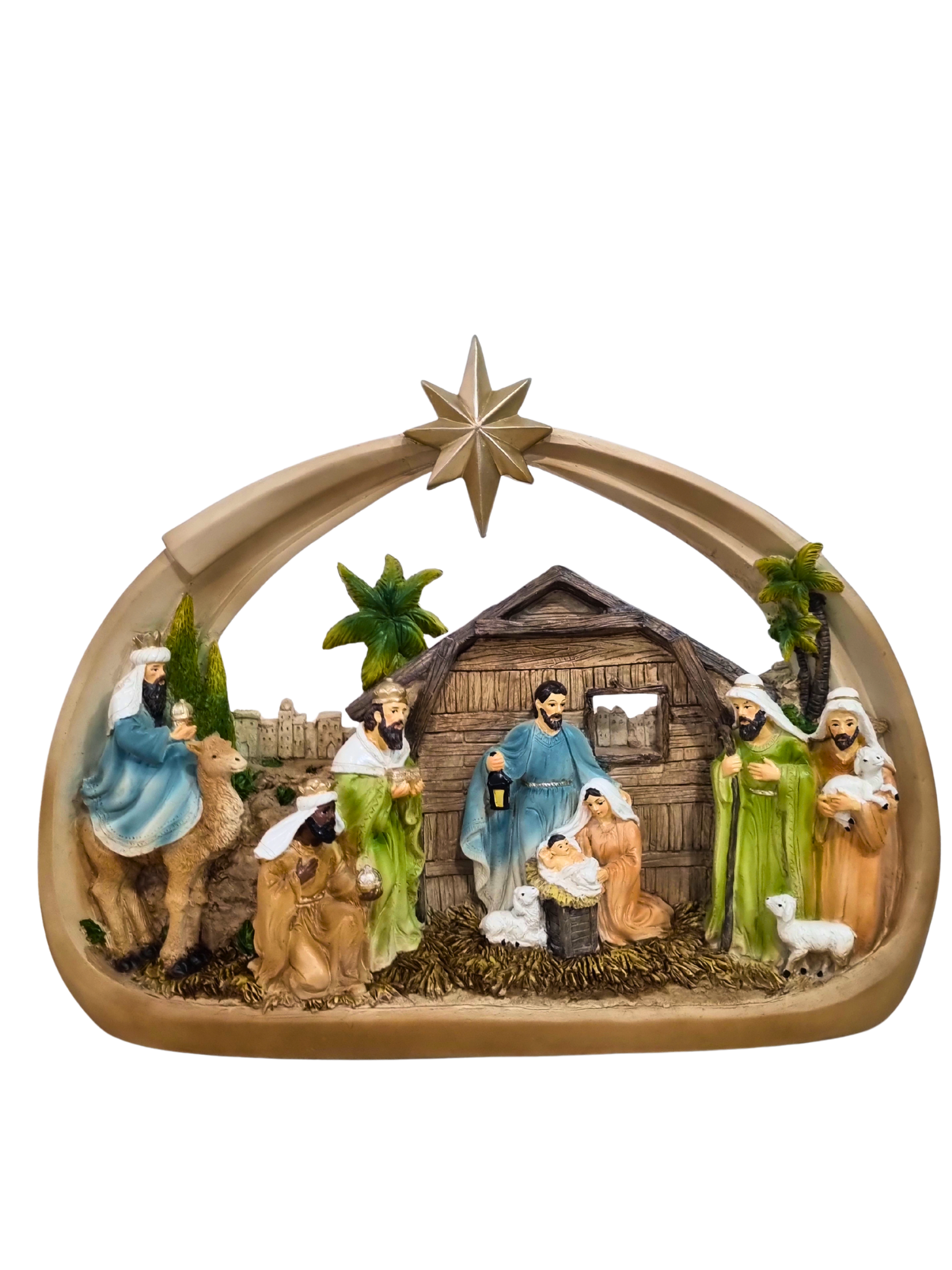 Presépio em Resina 35 x 26 cm-TerraCotta Arte Sacra