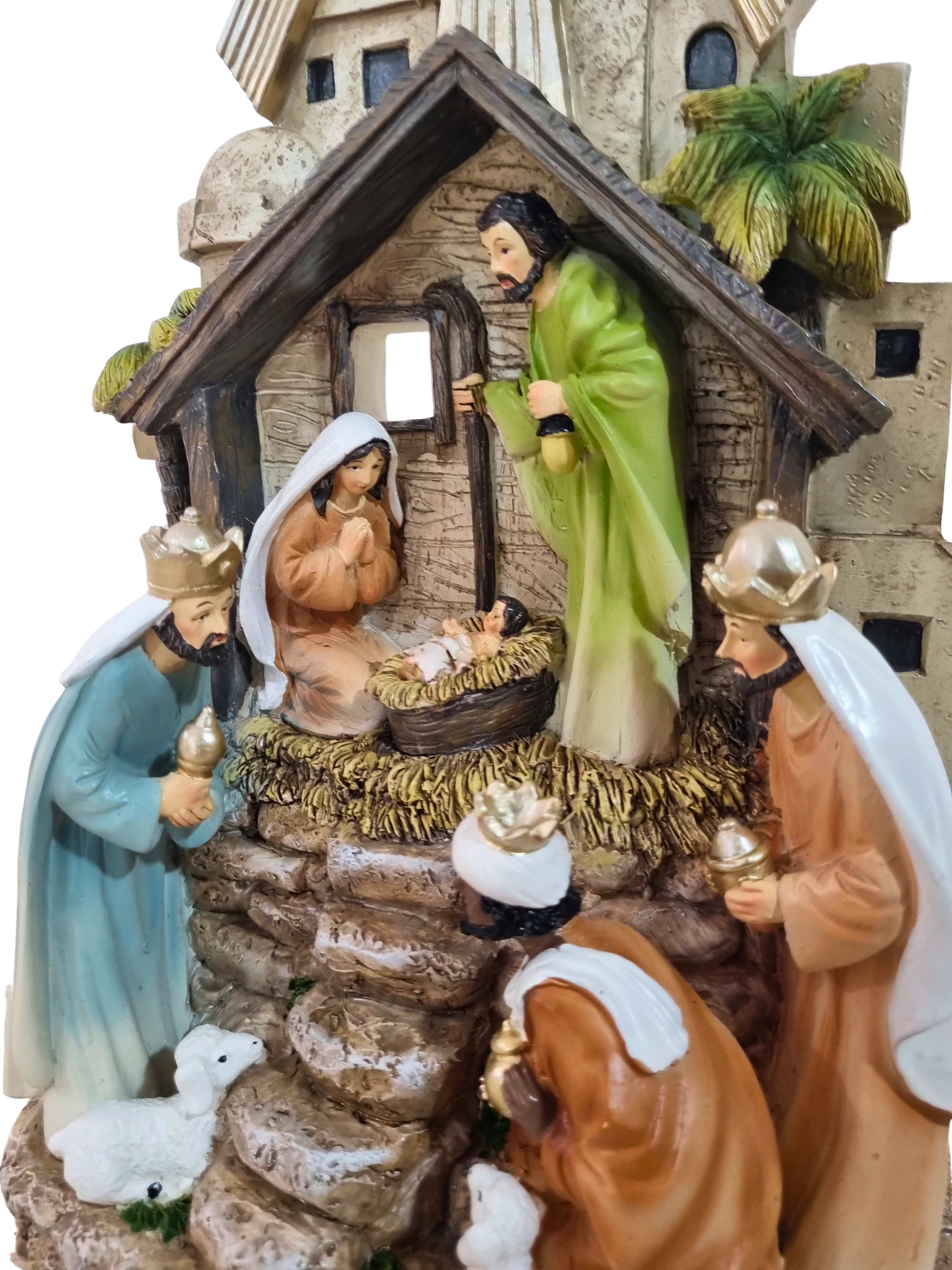 Presépio em Resina 36 x 21 cm-TerraCotta Arte Sacra