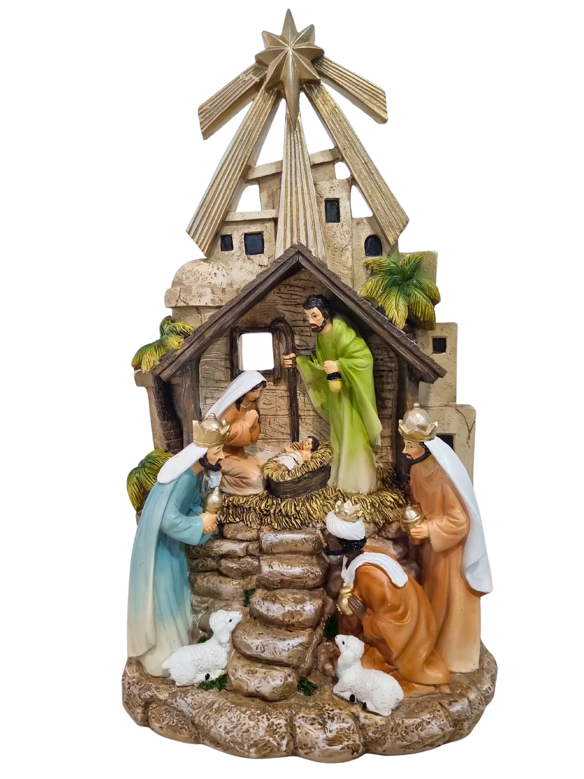Presépio em Resina 36 x 21 cm-TerraCotta Arte Sacra