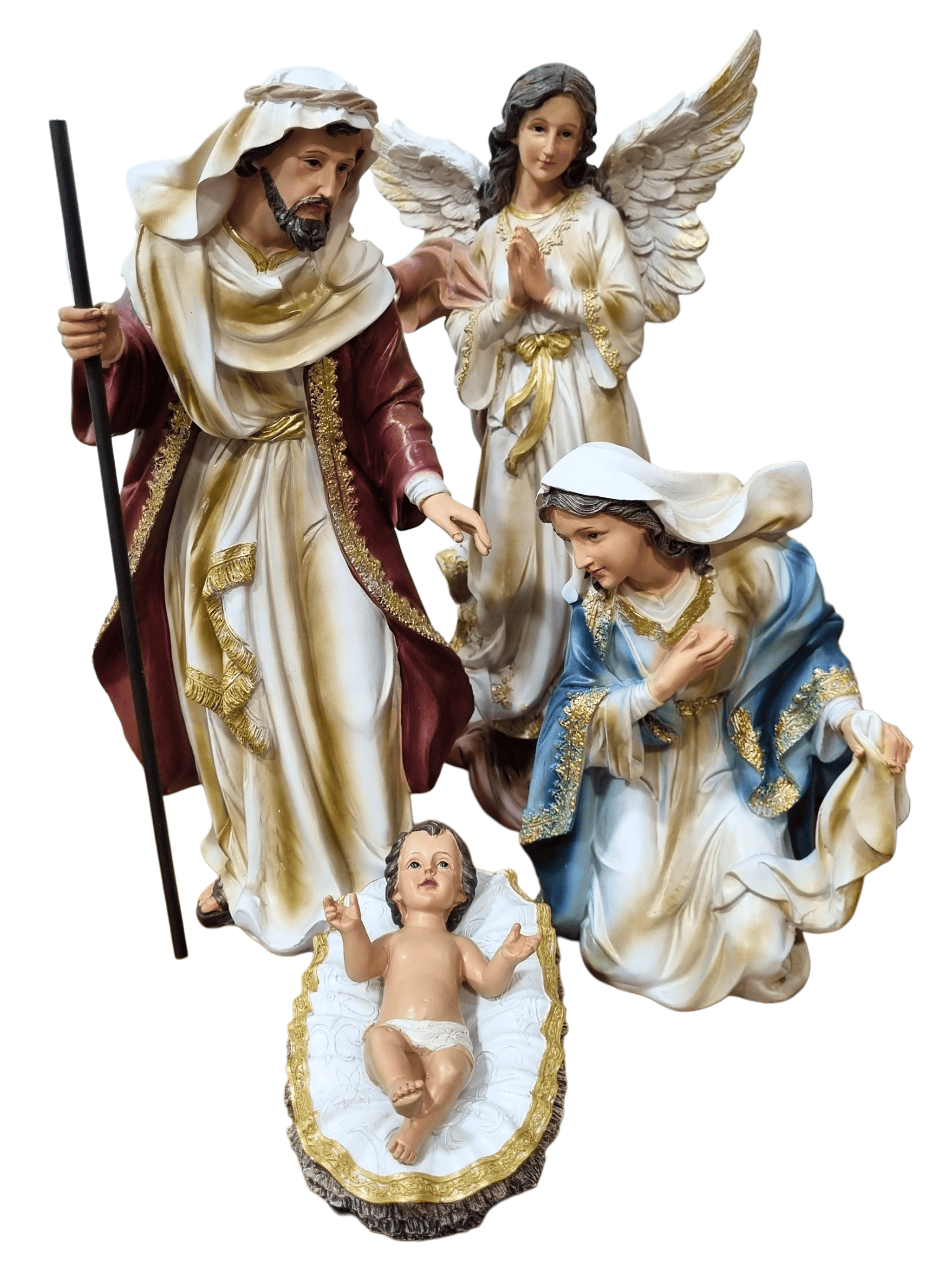 Presépio em Resina 40 cm 11 Peças-TerraCotta Arte Sacra