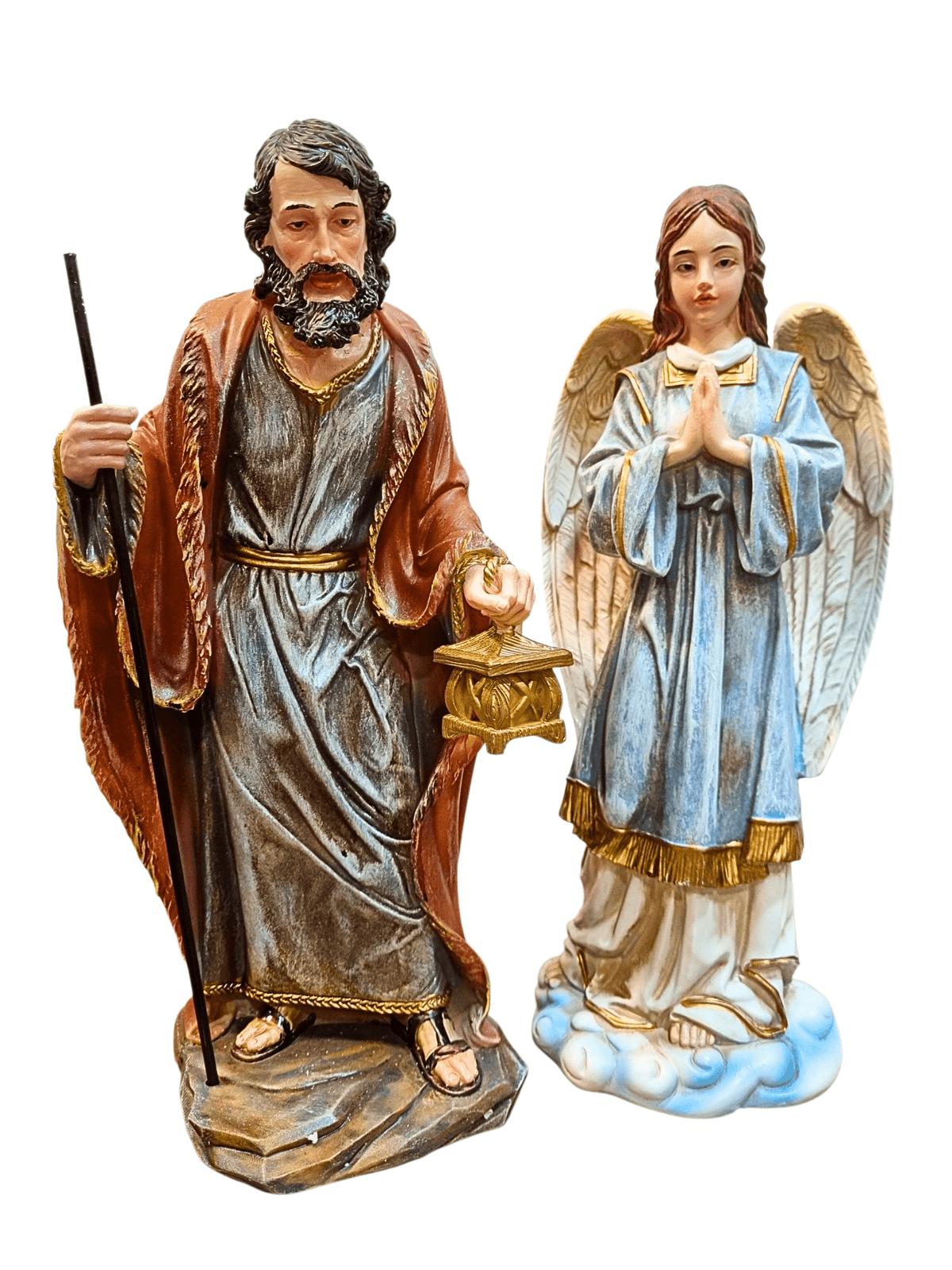 Presépio em Resina Colorido 11 Peças 30 cm-TerraCotta Arte Sacra