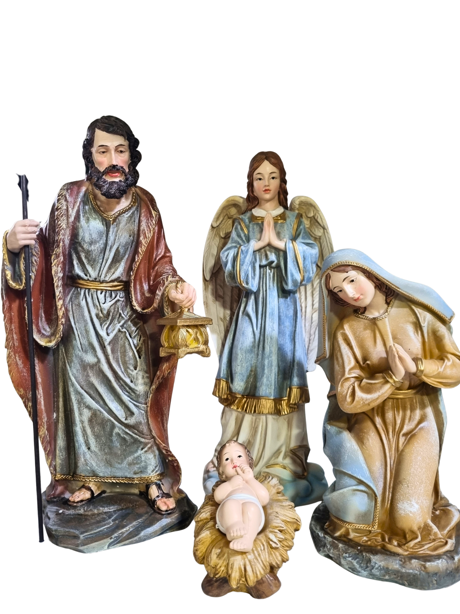 Presépio em Resina Colorido 11 peças 30 cm-TerraCotta Arte Sacra