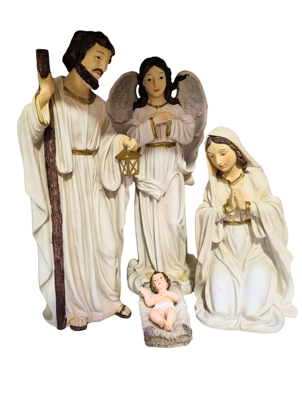Presépio em Resina Marfim 45 cm 11 peças-TerraCotta Arte Sacra