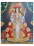 Quadro Cusquenho de Nossa Senhora das Candeias 35 cm x 19,5 cm-TerraCotta Arte Sacra