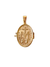 Relicário Medalha Milagrosa para 2 Fotos em Prata de Lei 925 e Banho de Ouro 18 K-TerraCotta Arte Sacra