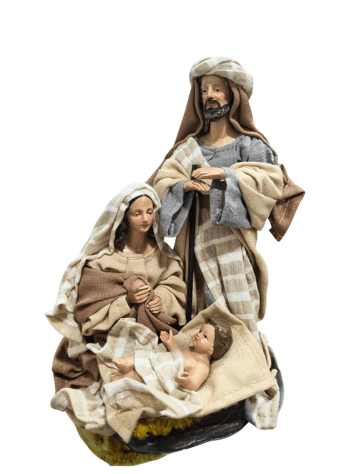 Sagrada Família Estilo Napolitano 20 cm-TerraCotta Arte Sacra
