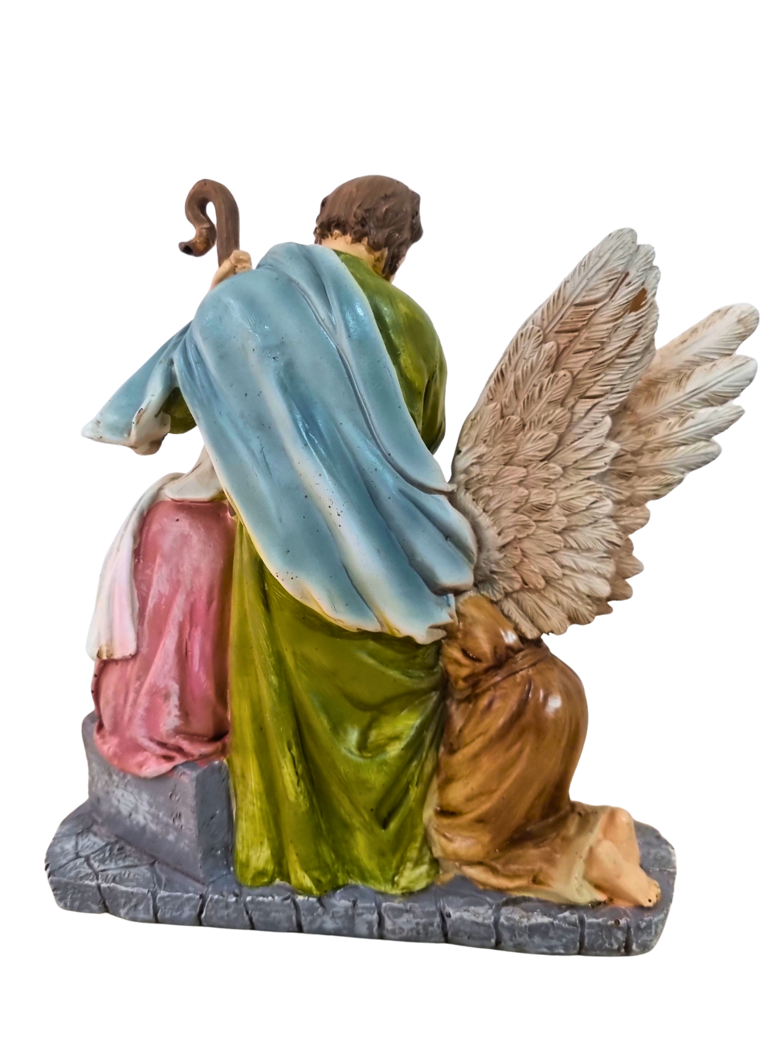 Sagrada Família com Anjo em Resina 20 x 20 cm-TerraCotta Arte Sacra