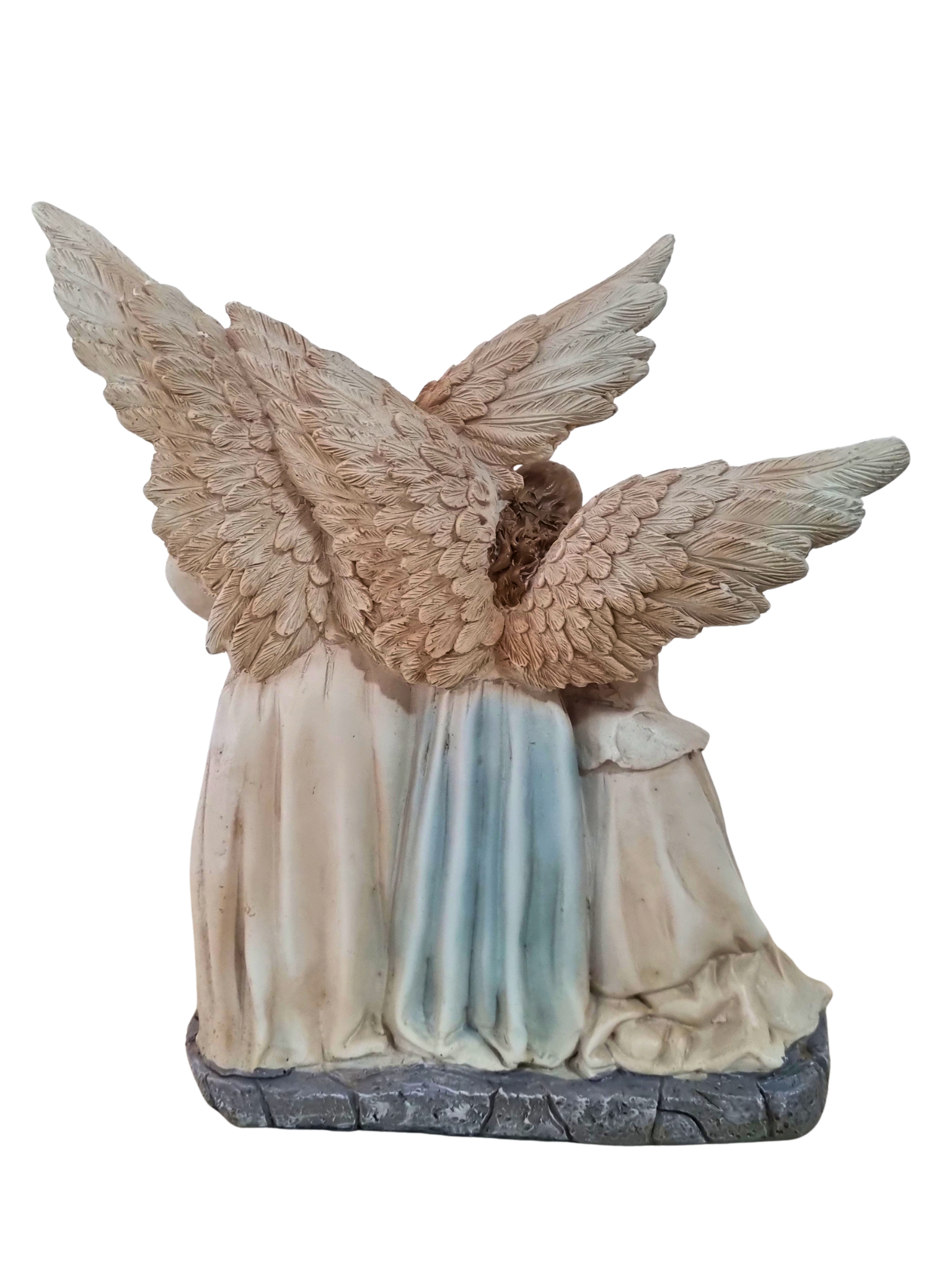 Sagrada Família com Anjo em Resina 25 x 21 cm-TerraCotta Arte Sacra