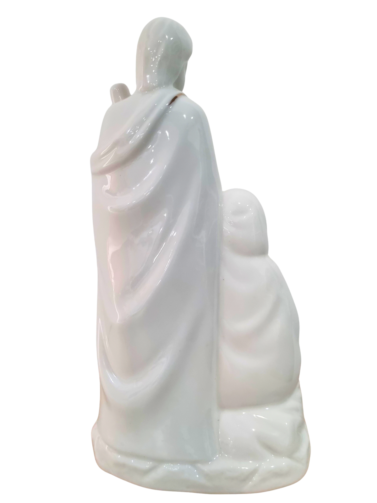 Sagrada Família em Porcelana com Led 23 x 13 cm-TerraCotta Arte Sacra
