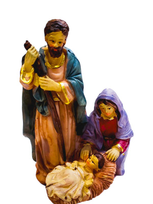 Sagrada Família em Resina 11 cm-TerraCotta Arte Sacra