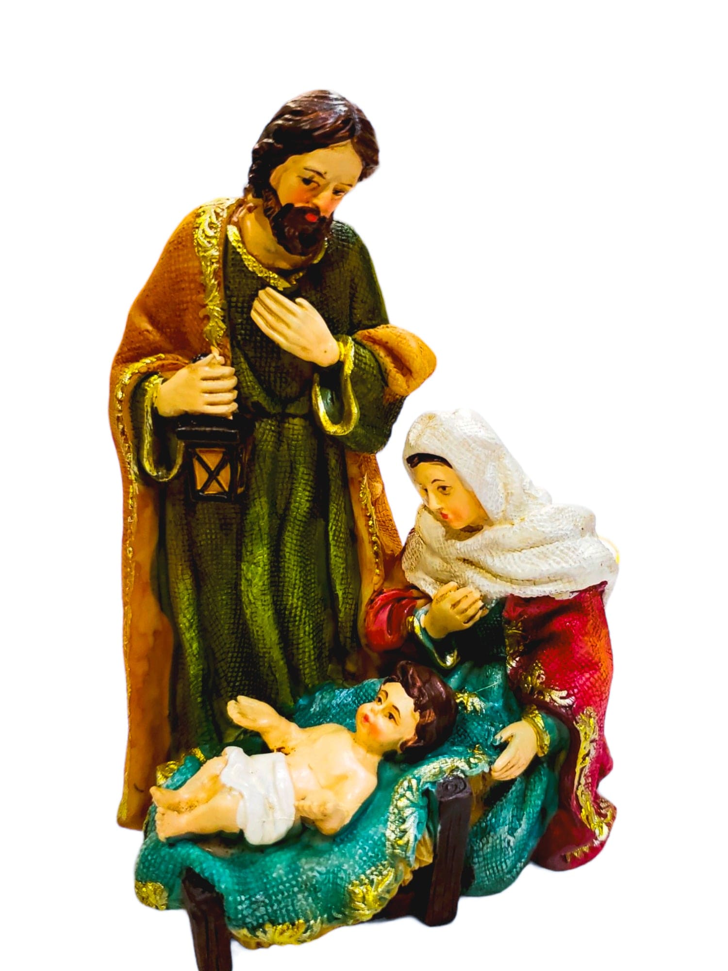 Sagrada Família em Resina 14 cm-TerraCotta Arte Sacra