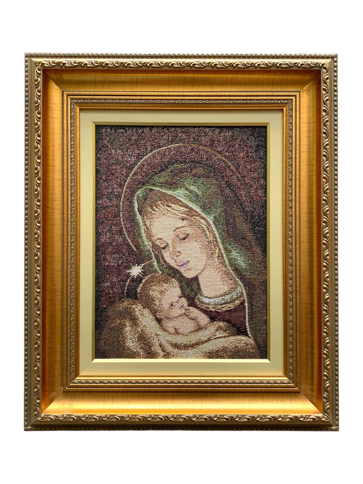 Tapeçaria Italiana De Nossa Senhora da Natividade-TerraCotta Arte Sacra