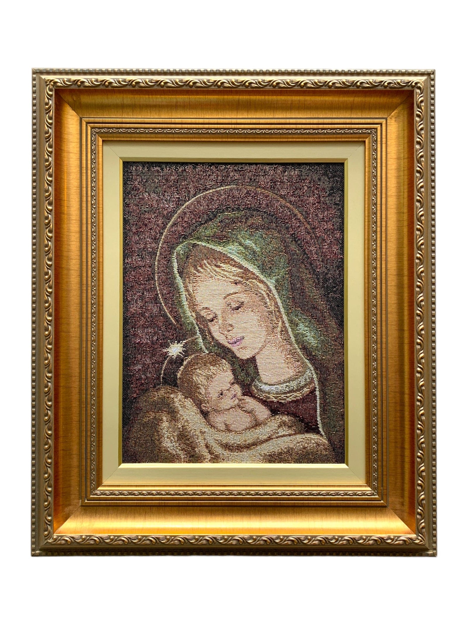 Tapeçaria Italiana De Nossa Senhora da Natividade-TerraCotta Arte Sacra