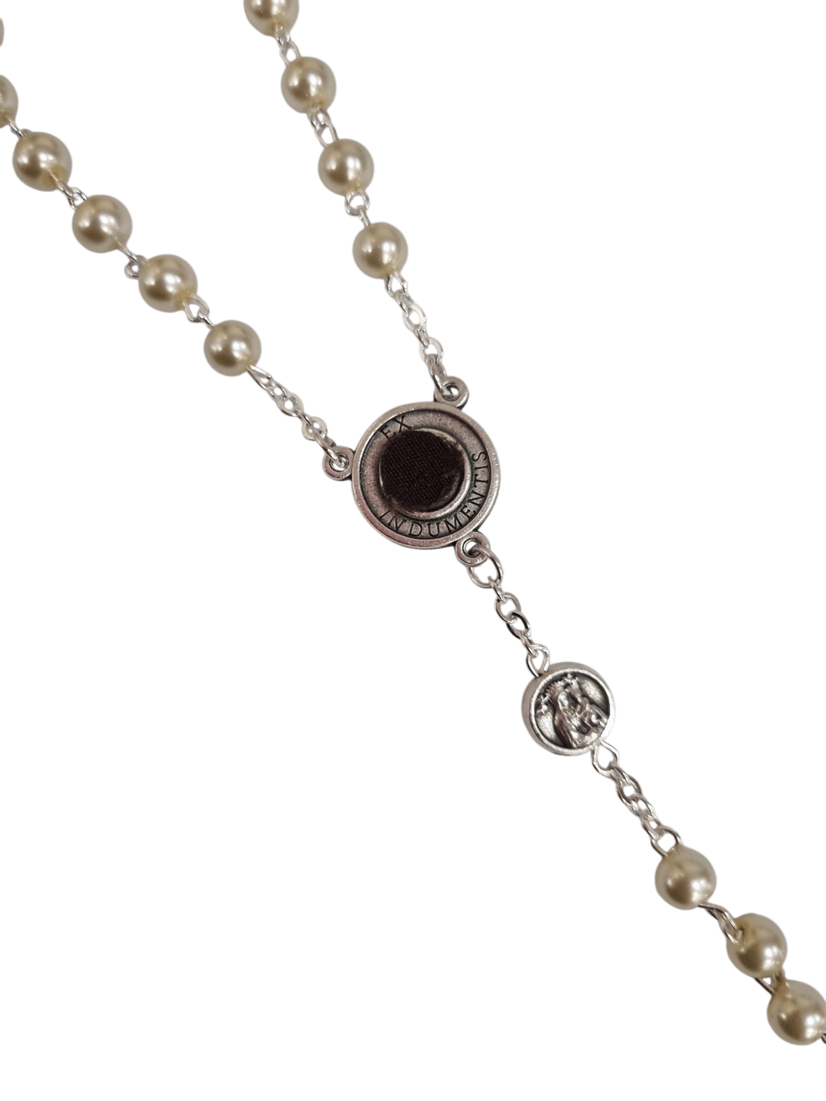 Terço Italiano Perolado Padre Pio 6 mm-TerraCotta Arte Sacra