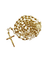 Terço de Metal Dourado 4 mm-TerraCotta Arte Sacra