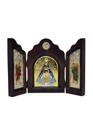 Adorno Grego de Prata Nossa Senhora Aparecida-TerraCotta Arte Sacra