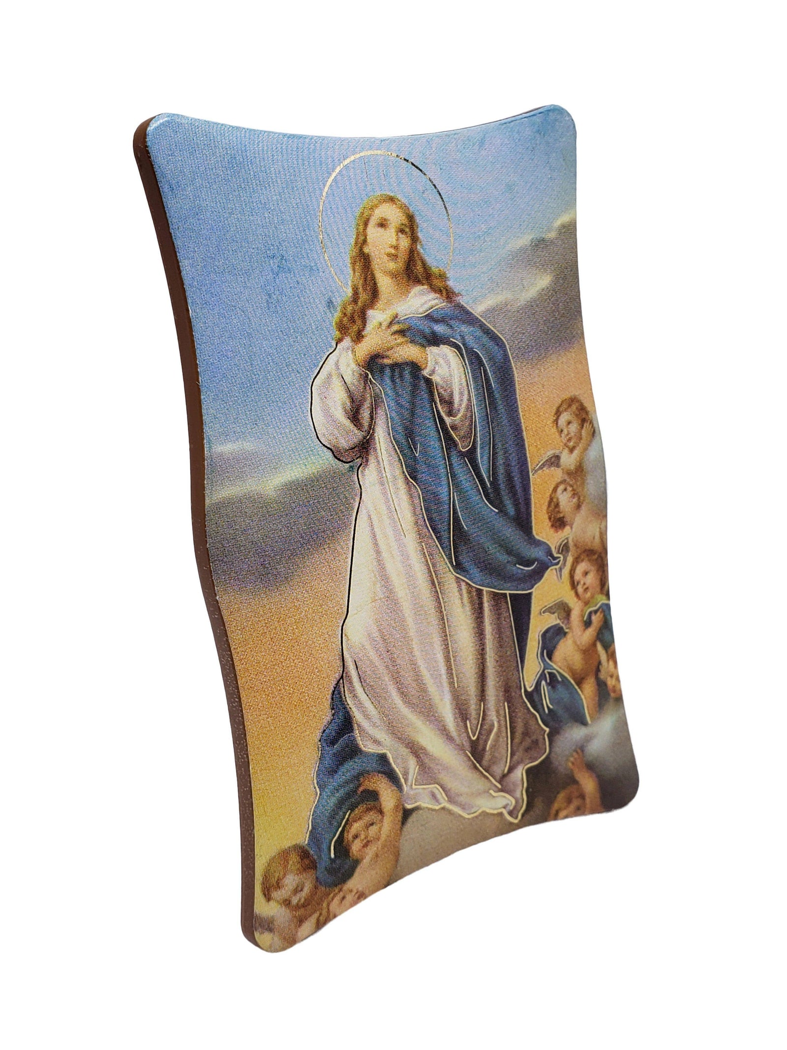 Adorno Italiano Nossa Senhora da Conceição-TerraCotta Arte Sacra