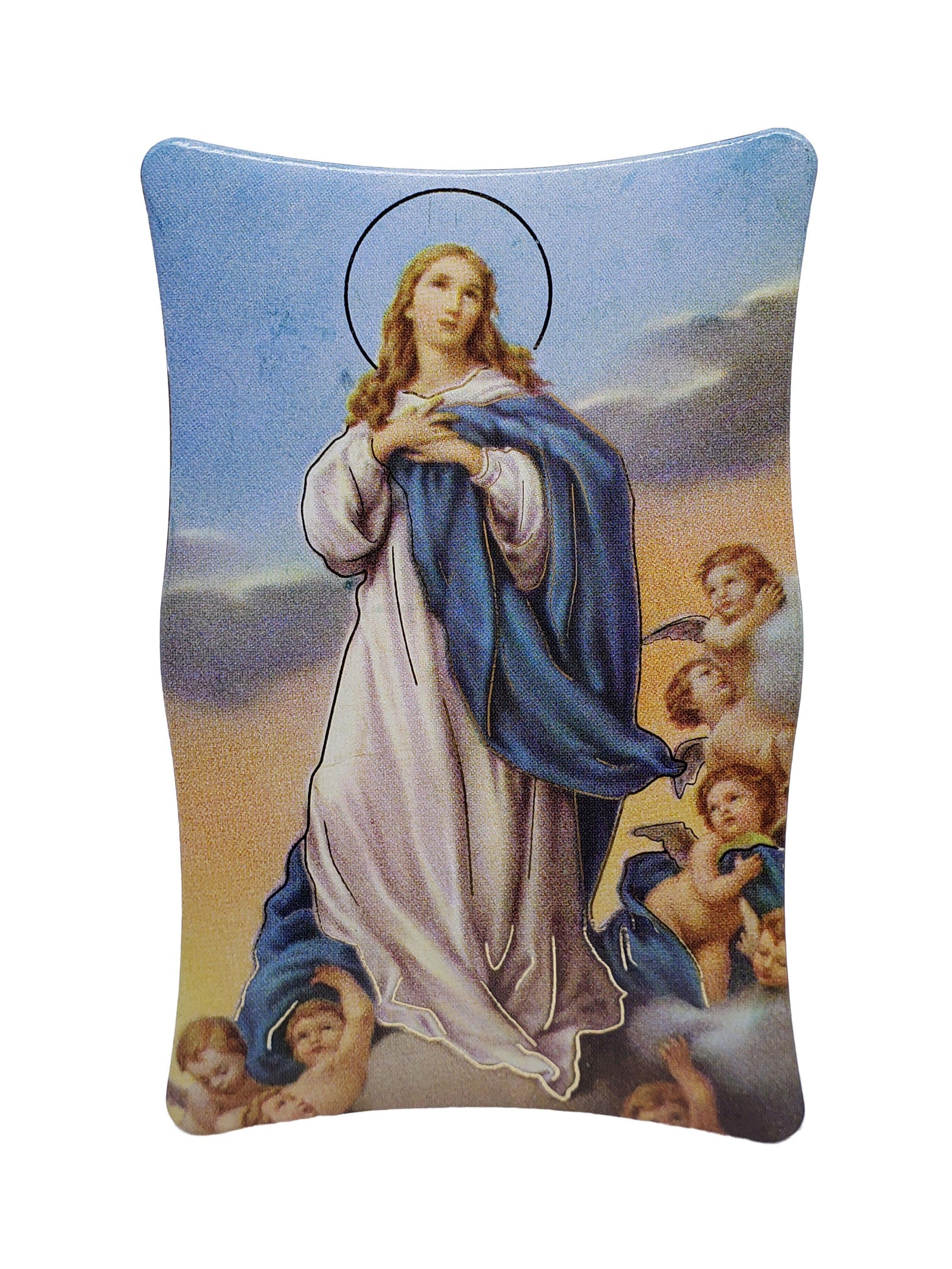 Adorno Italiano Nossa Senhora da Conceição-TerraCotta Arte Sacra