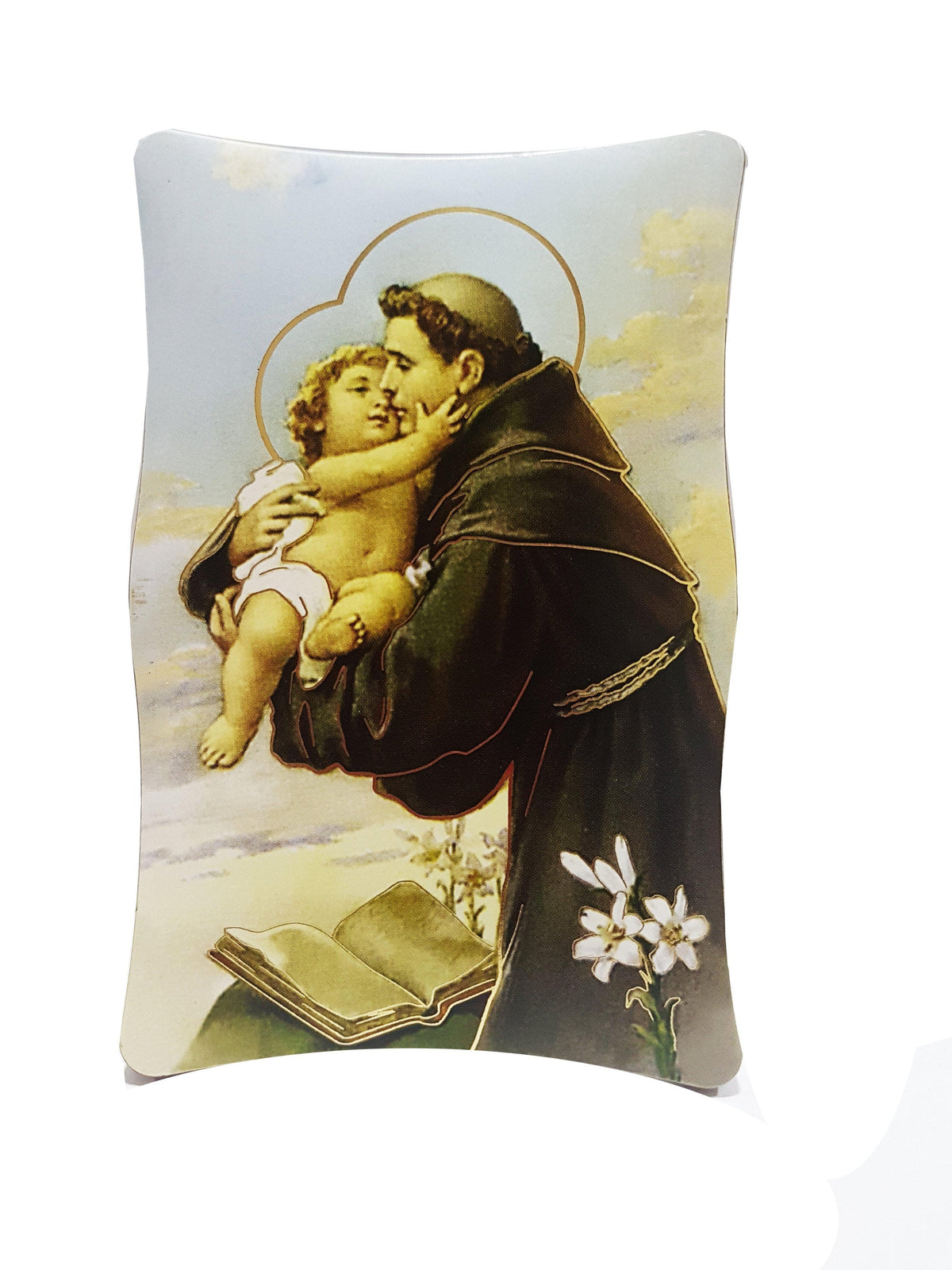 Adorno Italiano de Santo Antônio-TerraCotta Arte Sacra