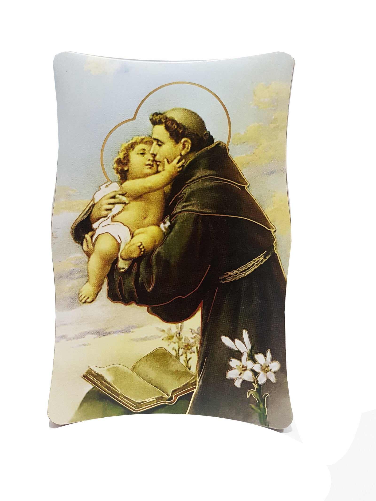 Adorno Italiano de Santo Antônio-TerraCotta Arte Sacra