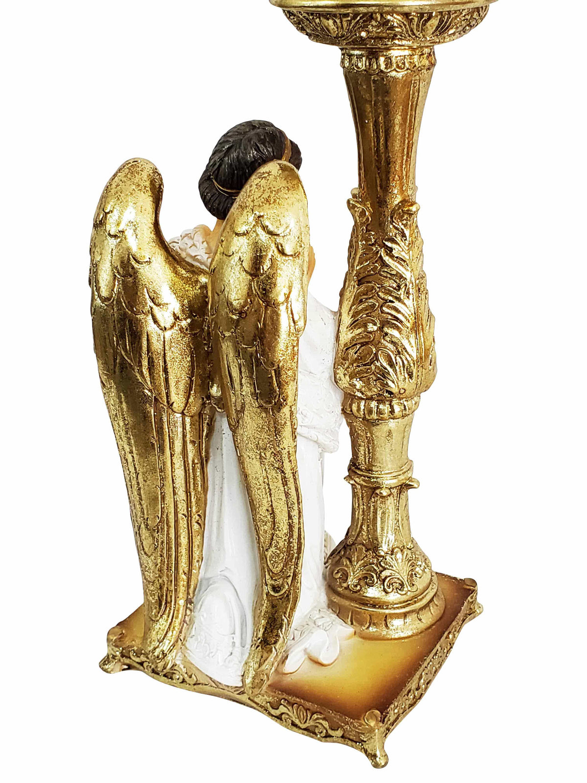 Anjo Adorador de 19 cm em Resina-TerraCotta Arte Sacra