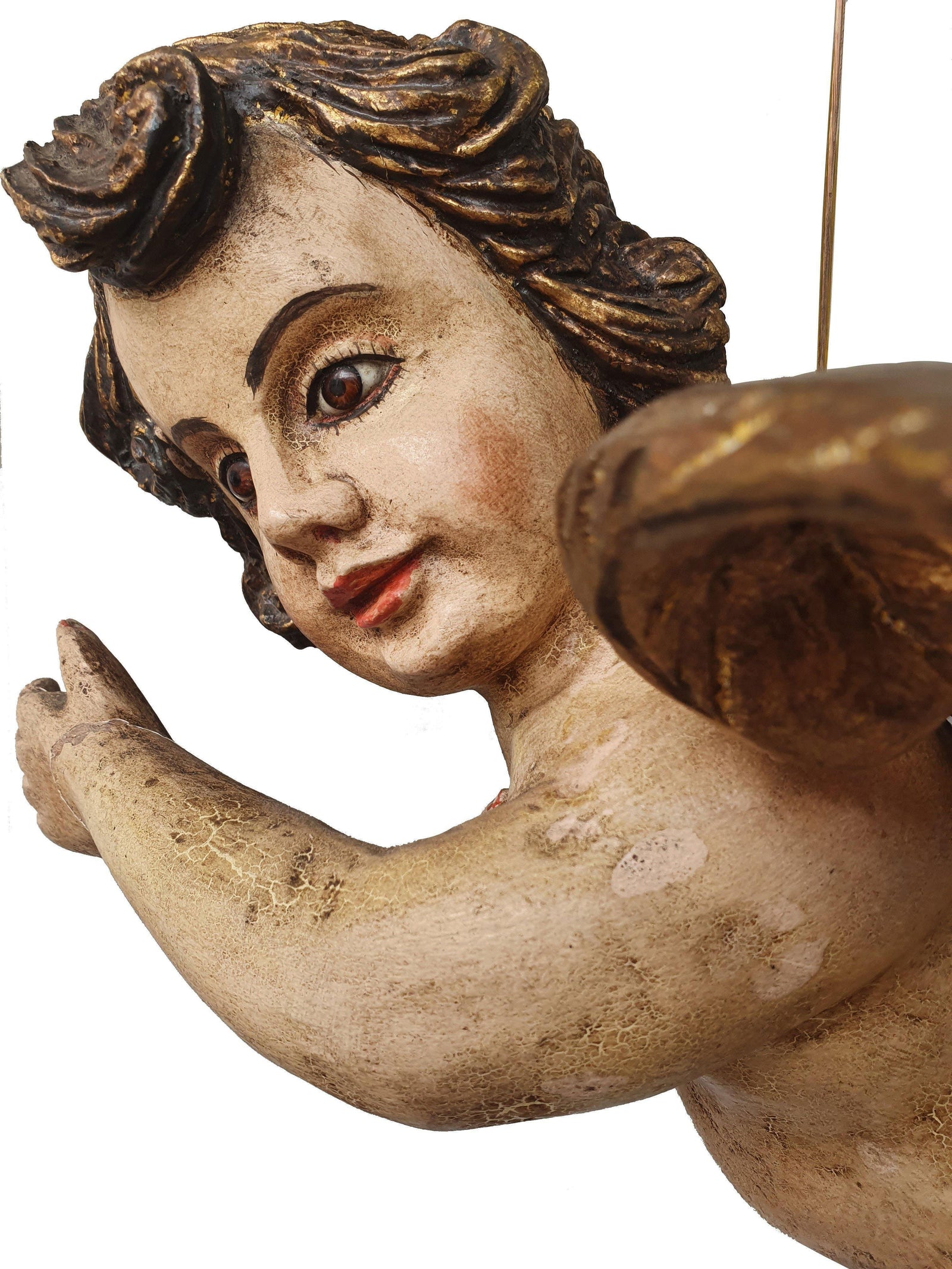 Anjo Barroco-TerraCotta Arte Sacra