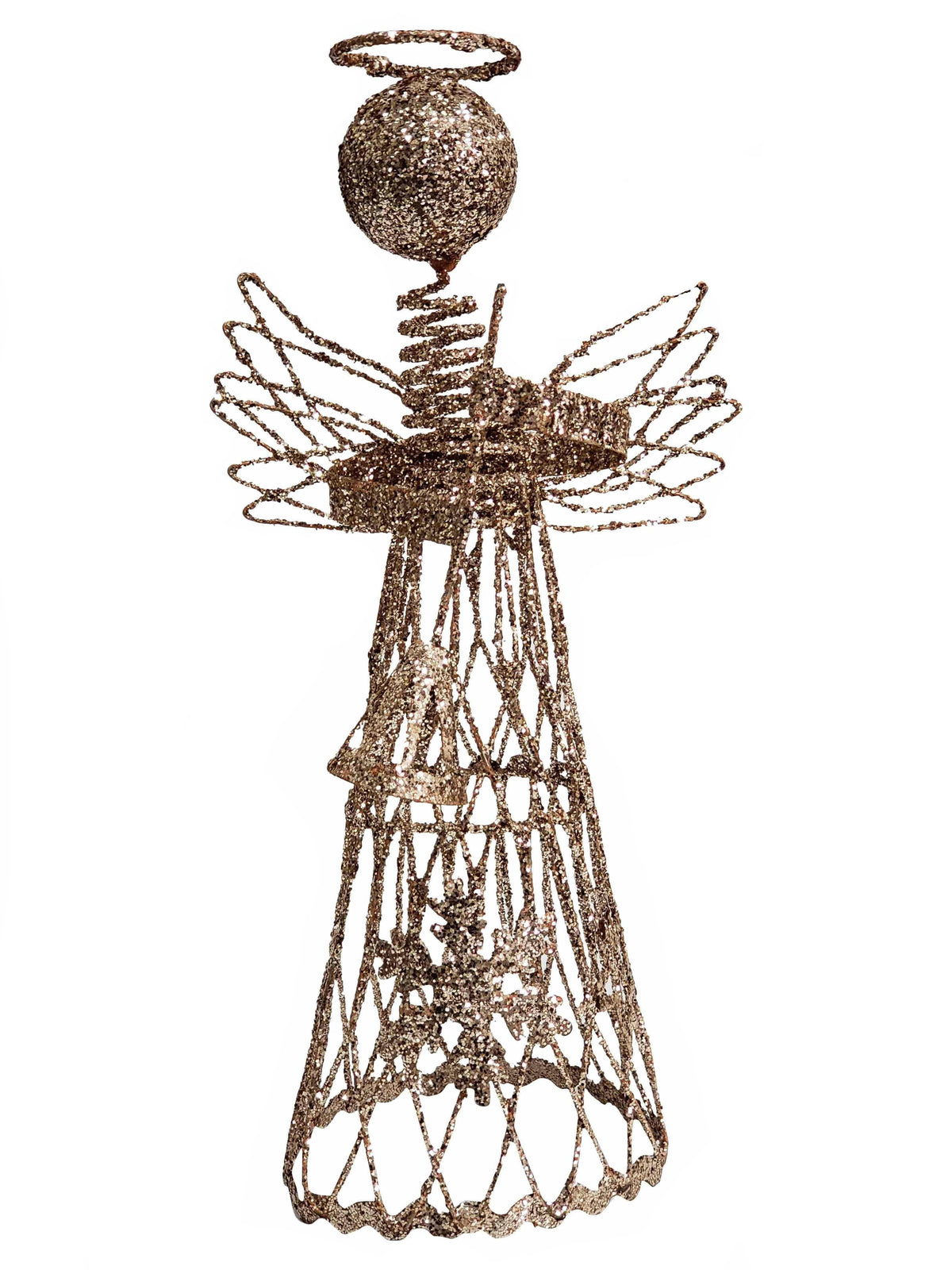 Anjo Enfeite Rose 25 cm-TerraCotta Arte Sacra