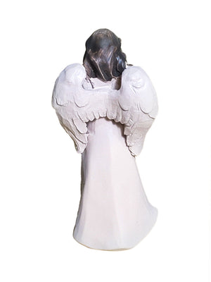 Anjo Pequeno Orando em Resina 10 cm-TerraCotta Arte Sacra