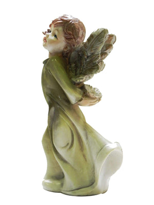 Anjo com Pia Batismal-TerraCotta Arte Sacra