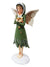 Anjo com Vestes Verde com Capuz 14 cm-TerraCotta Arte Sacra