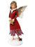 Anjo com Vestes Vermelha Segurando Estrela 14 cm-TerraCotta Arte Sacra