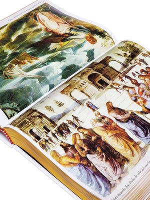 Bíblia Sagrada de Luxo Branca-TerraCotta Arte Sacra