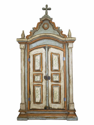 Capela de Madeira Estilo Barroco 140 cm-TerraCotta Arte Sacra