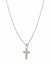 Colar Cruz Lisa de Prata de Lei 925-TerraCotta Arte Sacra