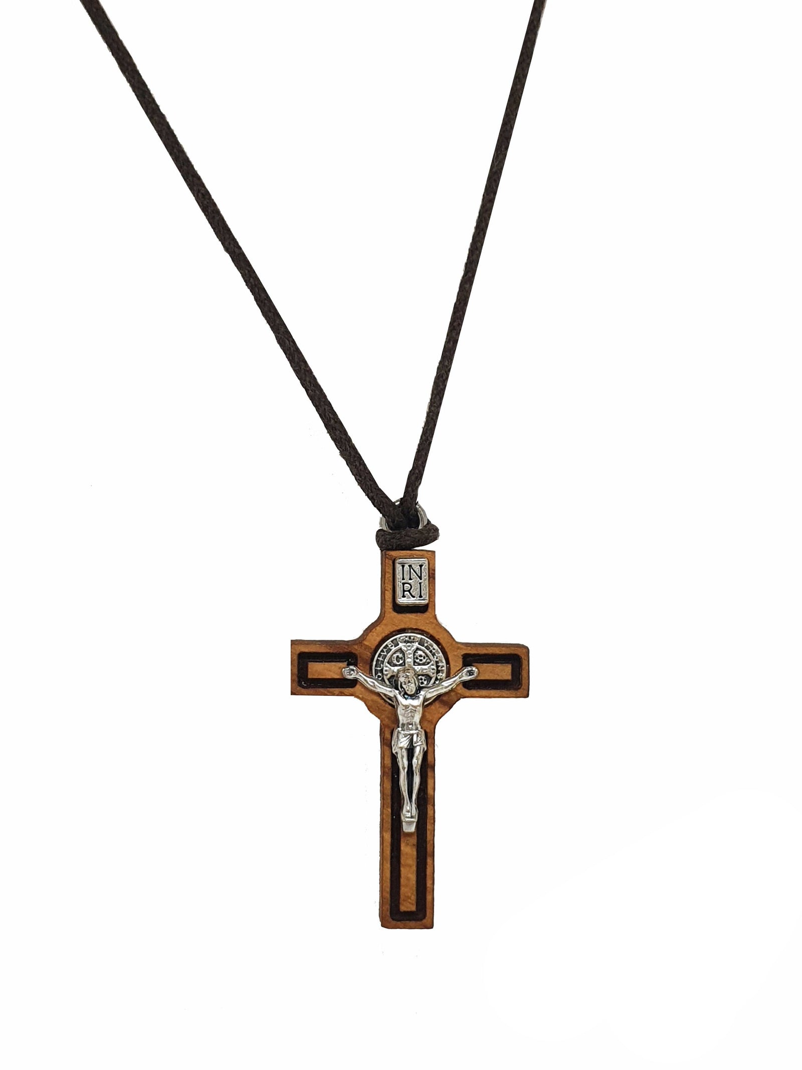 Colar Italiano em Madeira São Bento-TerraCotta Arte Sacra